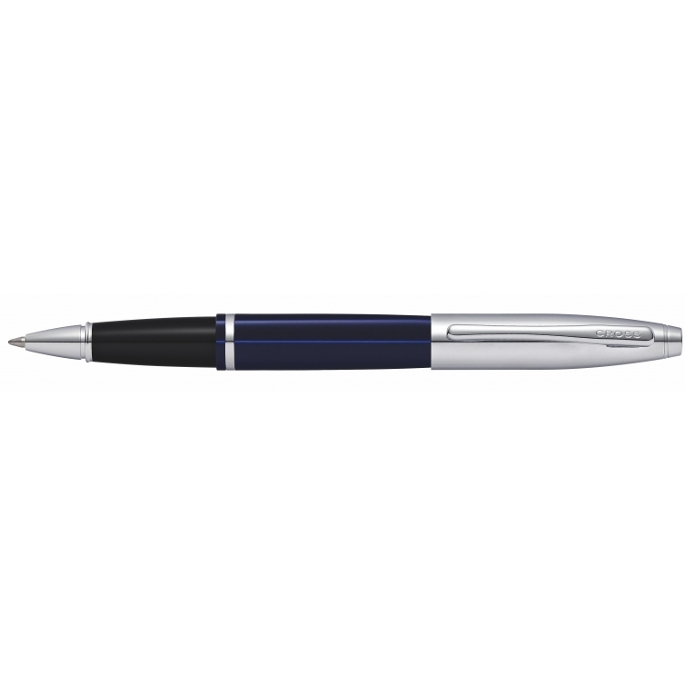Croix de Calais Roller bleu/chrome | Exclusive Pen