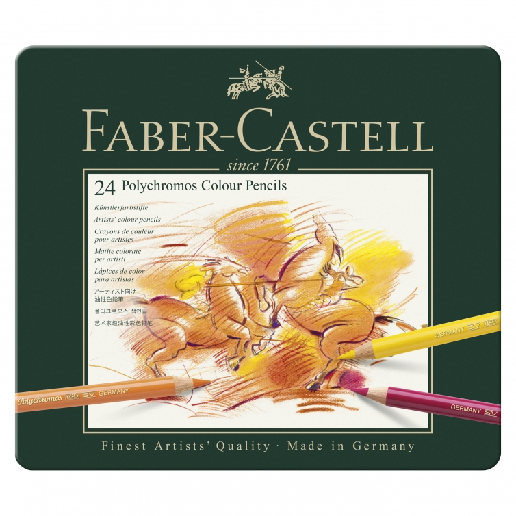 Faber-Castell Polychromos Barevné Tužky 24 ks | exclusive Pen