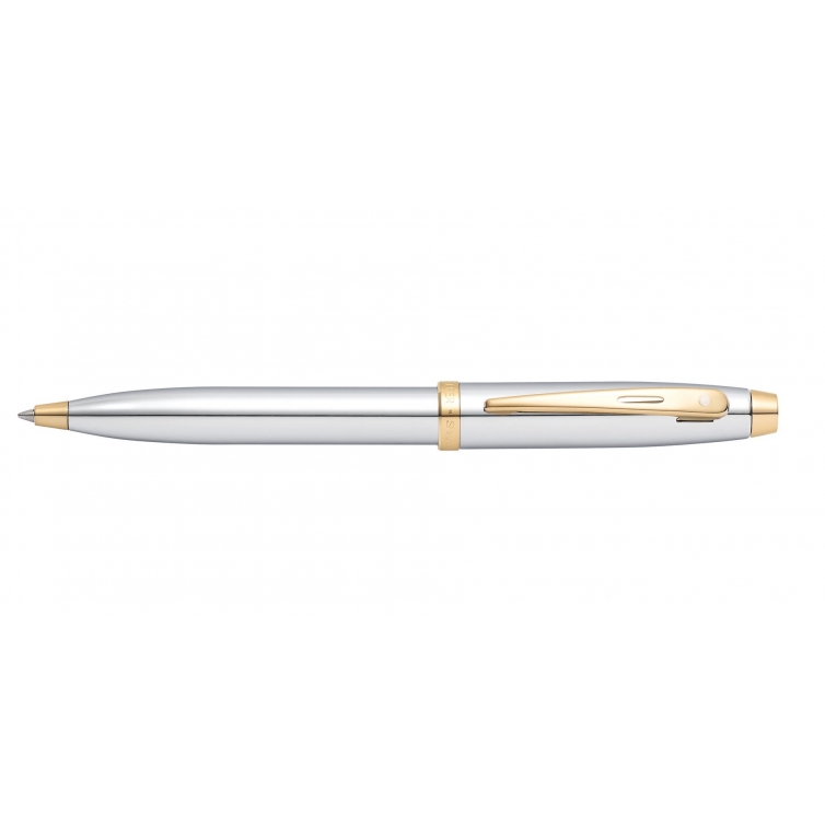 Sheaffer Sheaffer 100 krómozott, aranyszínű golyóstoll ezüst | Exclusive Pen