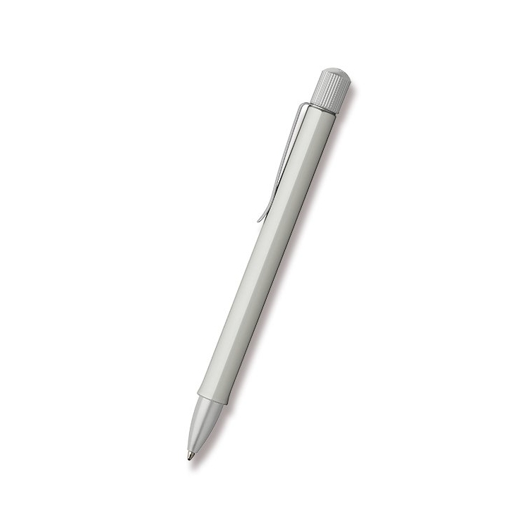 Faber-Castell Hexo Kugelschreiber silber matt | Exclusive Pen