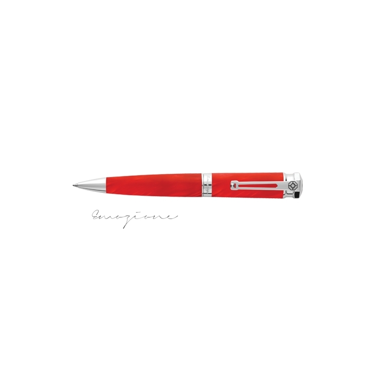Montegrappa Emozione golyóstoll piros | Exclusive Pen