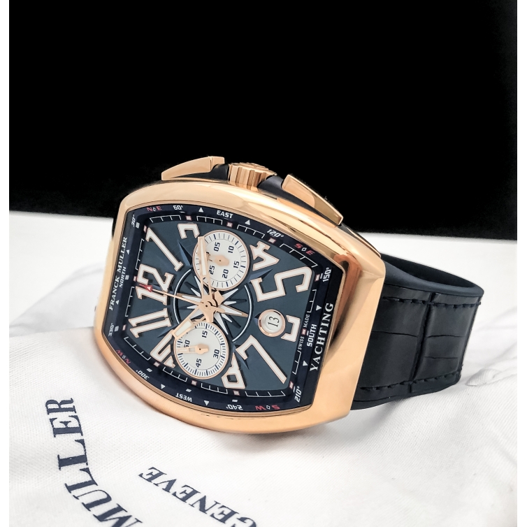Franck Muller Vanguard Yachting Rose Gold hodinky V45 CCDT 5N YACHT |  Exclusive Pen
