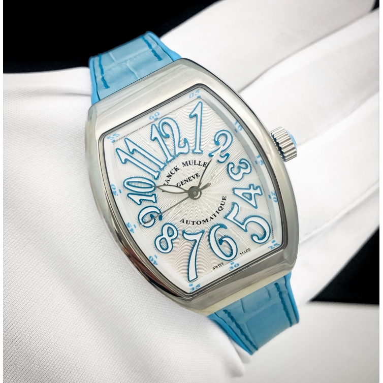 Franck Muller Vanguard Lady hodinky V32 SCAT ACFO BL | Exclusive Pen