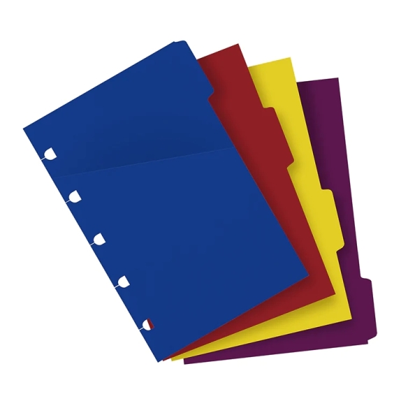 Filofax Bright Colored Indices Pocket Notebook | Exclusive Pen
